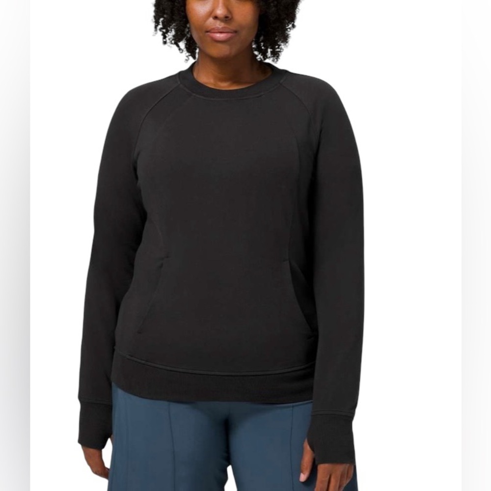 Lululemon Scuba Crew Black Size 4